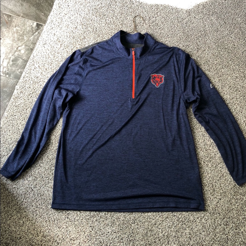 Chicago Bears half zip